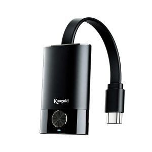 Wireless HDMI Display Dongle Adapter, Receiver Streaming Media Video/Audio/File HDMI Wireless Extender from Smartphone,Laptop to HDTV/Projector/Monitor, Support Airplay DLNA