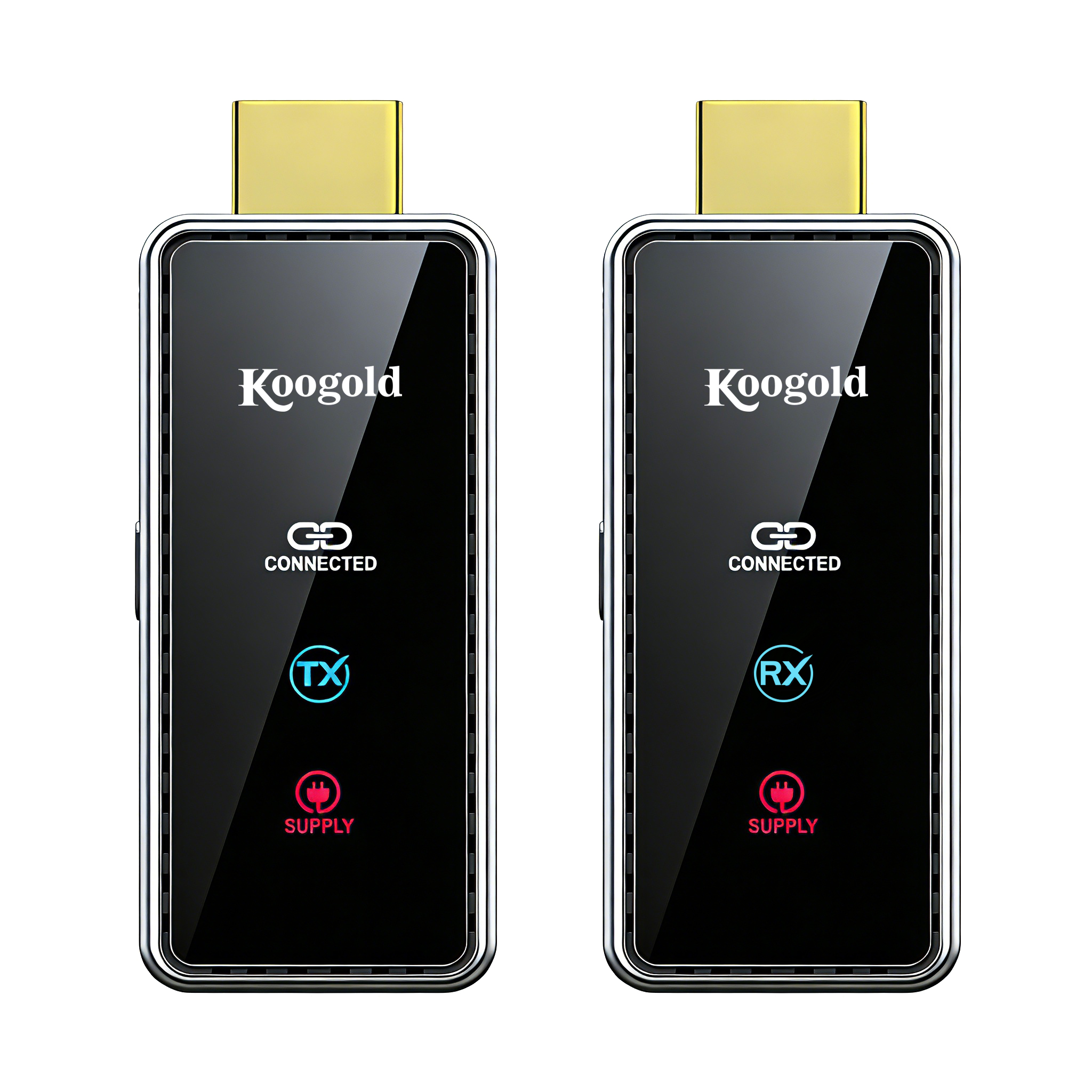 Wireless Transmitter and Receiver 328FT/100M,4K Decode Plug & Play Portable 5G+2.4G Wireless Display Adapter Extender Kit for Video and Audio to Monitor from PC/Projector