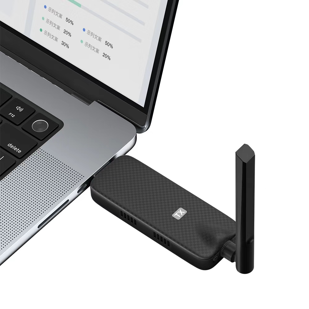 Wireless Transmitter and Receiver, 200M 4K Decode 1080P Output, Plug & Play Portable 2.4G/5G Wireless Extender Kit for Desktop,PC,TV Box, PS5/4 to TV/Monitor/Projector - Image 4